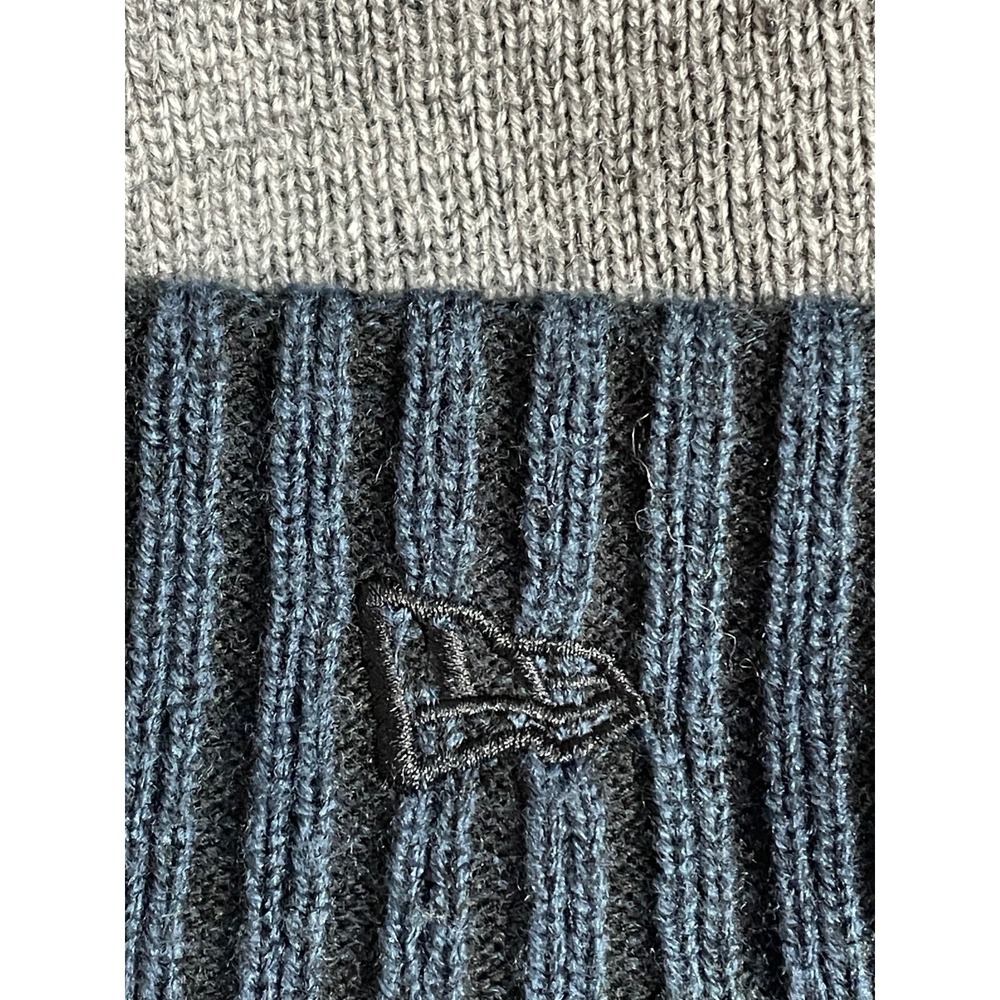 St. Louis Cardinals Baseball Beanie New Era Gray Blue Pom Pom Knit Embroidered - Picture 3 of 5